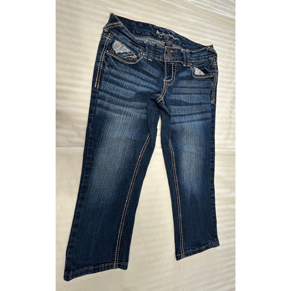 ARIYA WOMENS JEANS CAPRIS PANTS SIZE 3/4